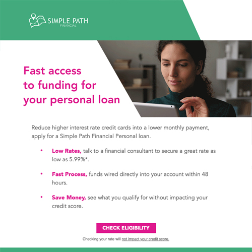 Simple Path Financial Email Template 2, December 2024