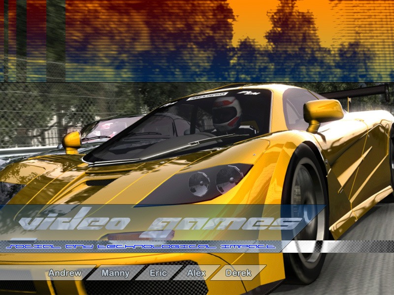 Video Games Presentation Cover, 2006